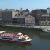 Queens Staith, Skeldergate, York, England.