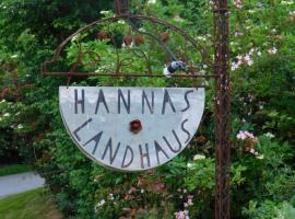 होटल की एक तस्वीर: Hannas Landhaus