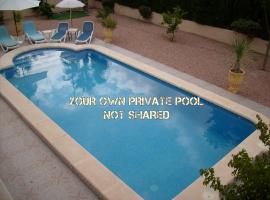 Hotel Photo: 5 Star Apartment in Benferri with private pool