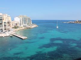 Hotel foto: Spinola Bay Mansion, Spacious 3 bedroom seafront apartment in St Julian's