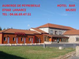 Hotel Foto: Auberge De Peyrebeille