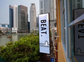 BEAT. Capsule Hostel @ Boat Quay, hotel a Singapur