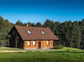 Lakeside holiday house "Beavers" Bebruciems、Leitāniのホテル