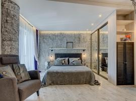 Gambaran Hotel: Black & White Apartment near Akropolis