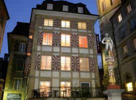 Le Café-Hôtel de L'Aubier, hotel en Neuchâtel