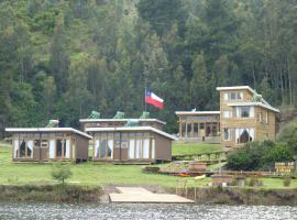 Viesnīca Cabañas rio chovellen pilsētā Kuranipe