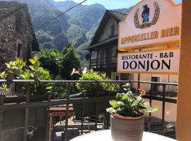 होटल की एक तस्वीर: Donjon B&B e Ristorante