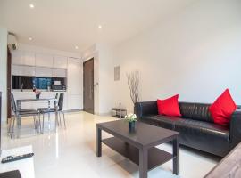 Hotel fotografie: 2 Bedroom apartment at Queenstown with cozy living room & furnished kitchen