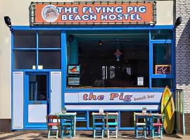 The Flying Pig Beach Hostel Age 18 to 40, hôtel à Noordwijk aan Zee