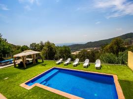 Gambaran Hotel: Castellar del Valles Villa Sleeps 8 Pool Air Con