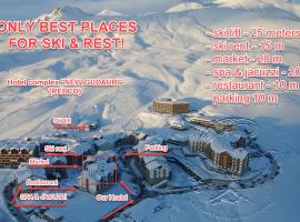 Hostel near ski lift New Gudauri, block1, hotel in Gudauri