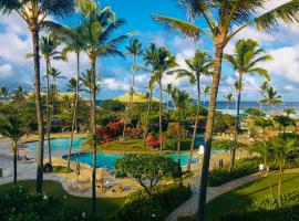 Hotel fotografie: 2417 at Oceanfront Resort Lihue Kauai Beach Drive Private Condo