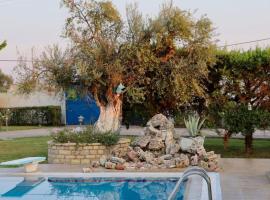 Hotel Photo: Kipos: Private Luxury Pool Villa Near Mesologgi