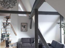 מלון צילום: Fair Messe Rooftop Loft in Nürnberg