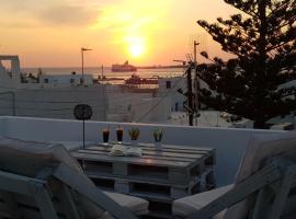 ホテル写真: Great Sea-view 2BD Apartment @ Paros