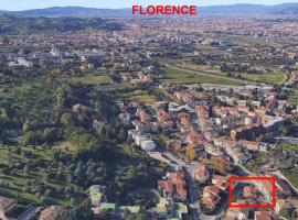 होटल की एक तस्वीर: Firenze - Casa con giardino