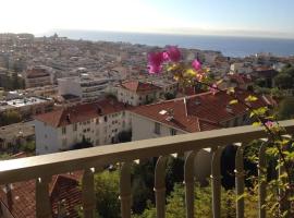 Hotel Photo: Magnifique appartement Nice centre avec vue mer panoramique