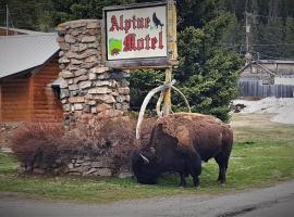 Alpine Motel of Cooke City, hôtel à Cooke City