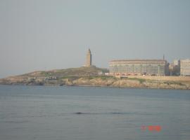 Hotel foto: Apartamento en 1° Línea de playa en el Paseo Marítimo de La Coruña