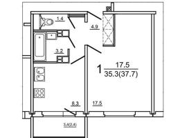 Hình ảnh khách sạn: Квартира однокомнатная для 2 - 4 человек