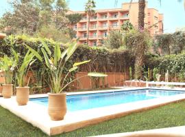 Hotel Photo: The Ruby Apartment with Private Swimming Pool - Hivernage Quarter - By Goldex Marrakech