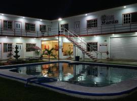 รูปภาพของโรงแรม: Hotel Villa Marán Chachalacas Ambiente Familiar