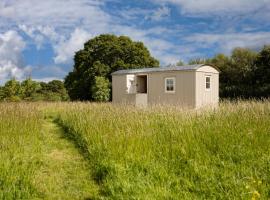 Hotel foto: Romantic secluded Shepherd Hut Hares Rest