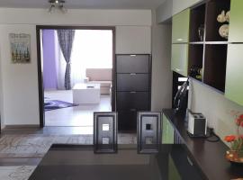 Fotos de Hotel: Luxury apartment with two bedrooms and large living room, 100 square meters, city center