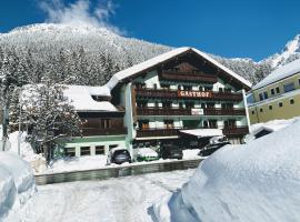 T3 Gasthof Spullersee, hotell i Wald am Arlberg