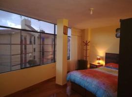 รูปภาพของโรงแรม: Apartamento amueblado, cómodo e independiente en Huancayo