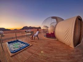 Wadi Rum Bubble Luxotel, hotel v destinaci Wadi Rum