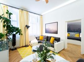 Hotel foto: Bright And Colorful Apt Under Vyšehrad Castle with Netflix!