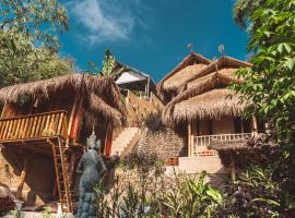 BALI BAMBOO JUNGLE HUTS AND HOSTEL, hotel em Tampaksiring
