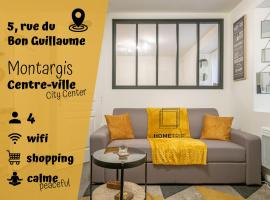 호텔 사진: Appartement douillet in Montargis Centre-ville, Netflix, wifi & café