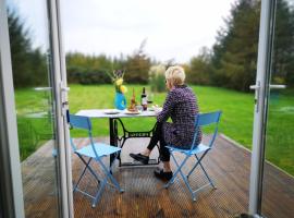 Forest Path luxury Studio Apartment with large bedroom bathroom and sauna Sleeps up to 4, Hotel in Ballynahinch