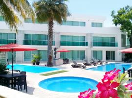 Hotel Los Cocos Chetumal、チェトゥマルのホテル