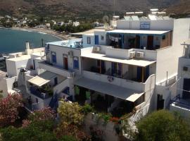 Aegeon Pension, hotel in Aegiali