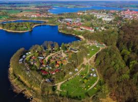 호텔 사진: Mobilheim und Blockhaus mit Seeblick