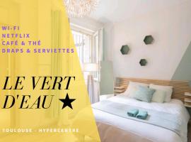 Hotel kuvat: Le Vert d'Eau - Rue Riquet - Terrasse