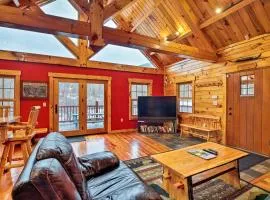 Ski Lodge Mtn Retreat w/ Fire Pit, Deck & Views!