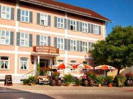 Isny im Allgäu में, होटल Brauereigasthof Engel