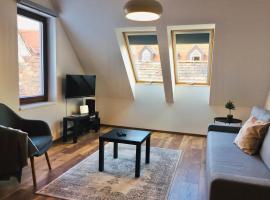 酒店照片: K29-cozy apartment in the dowtown of Győr