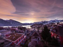 la belle vue Boutique Hotel & Café, hotel in Spiez