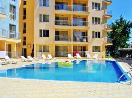 Hotel Photo: One bedroom appartement at Slantchev Briag 600 m away from the beach with city view shared pool and balcony