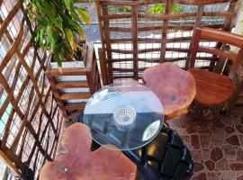 מלון צילום: One bedroom appartement with city view furnished terrace and wifi at Souillac