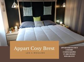 รูปภาพของโรงแรม: Appart Cosy Brest (Les 4 moulins)