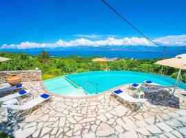 Hình ảnh khách sạn: Lithiasmenos Villa Sleeps 6 with Pool Air Con and WiFi