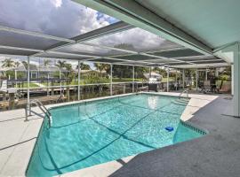 A picture of the hotel: Canalfront Home with Dock and Pool 5 Mi to Ft Myers!