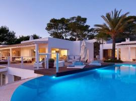 Zdjęcie hotelu: Amazing sea view villa with pool in Ibiza- 5 BD