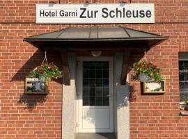 酒店照片: Hotel Zur Schleuse (Garni)